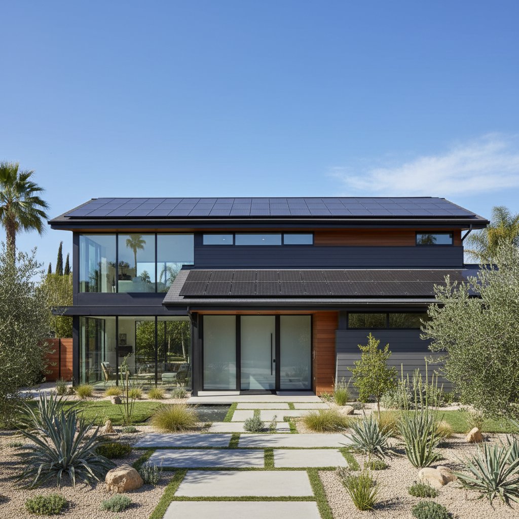 Solar panels on bungalow in Etobicoke